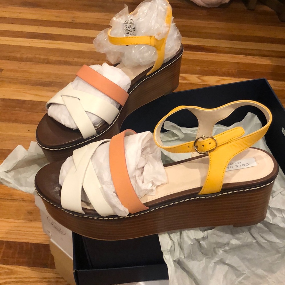 Cole Haan wedge sandals